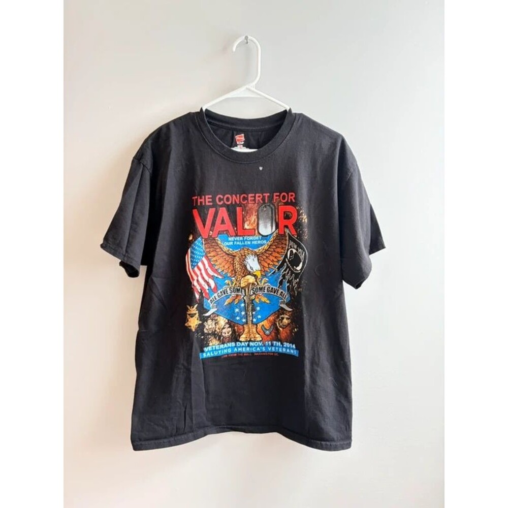 The Concert For Valor 2014 Veterans Day Graphic Tee, Streetwear, grunge, biker